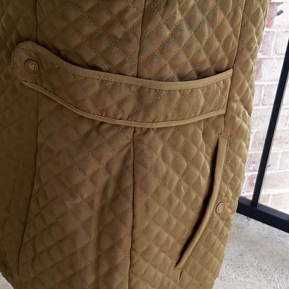 NWOT Liz Claiborne olive green outerwear jacket - Picture 5 of 13